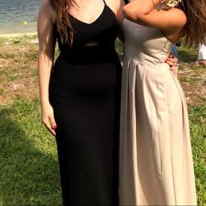 Black ALI & JAY Dress with Cut Out